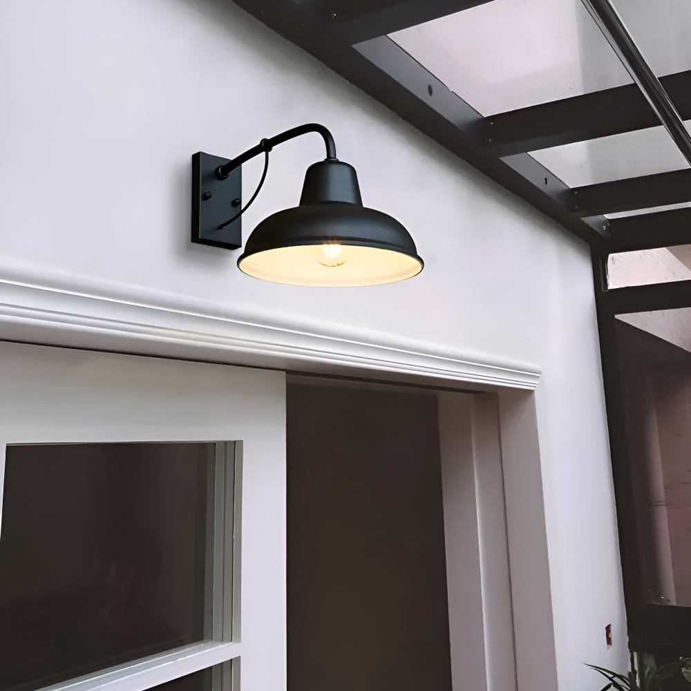 Aisle Eisen Wandleuchte Vintage – Rustikales Licht Für Stilvolle Außenbereiche 3