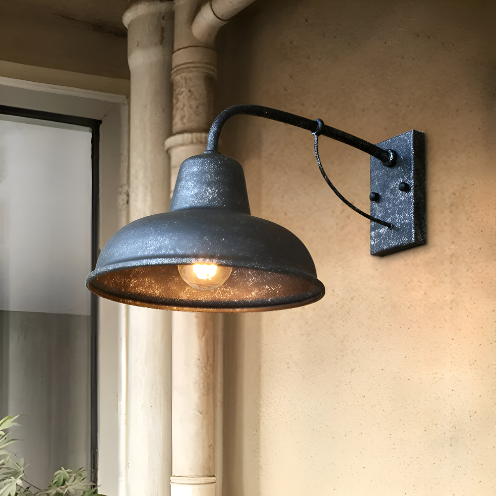 Aisle Eisen Wandleuchte Vintage – Rustikales Licht Für Stilvolle Außenbereiche 6