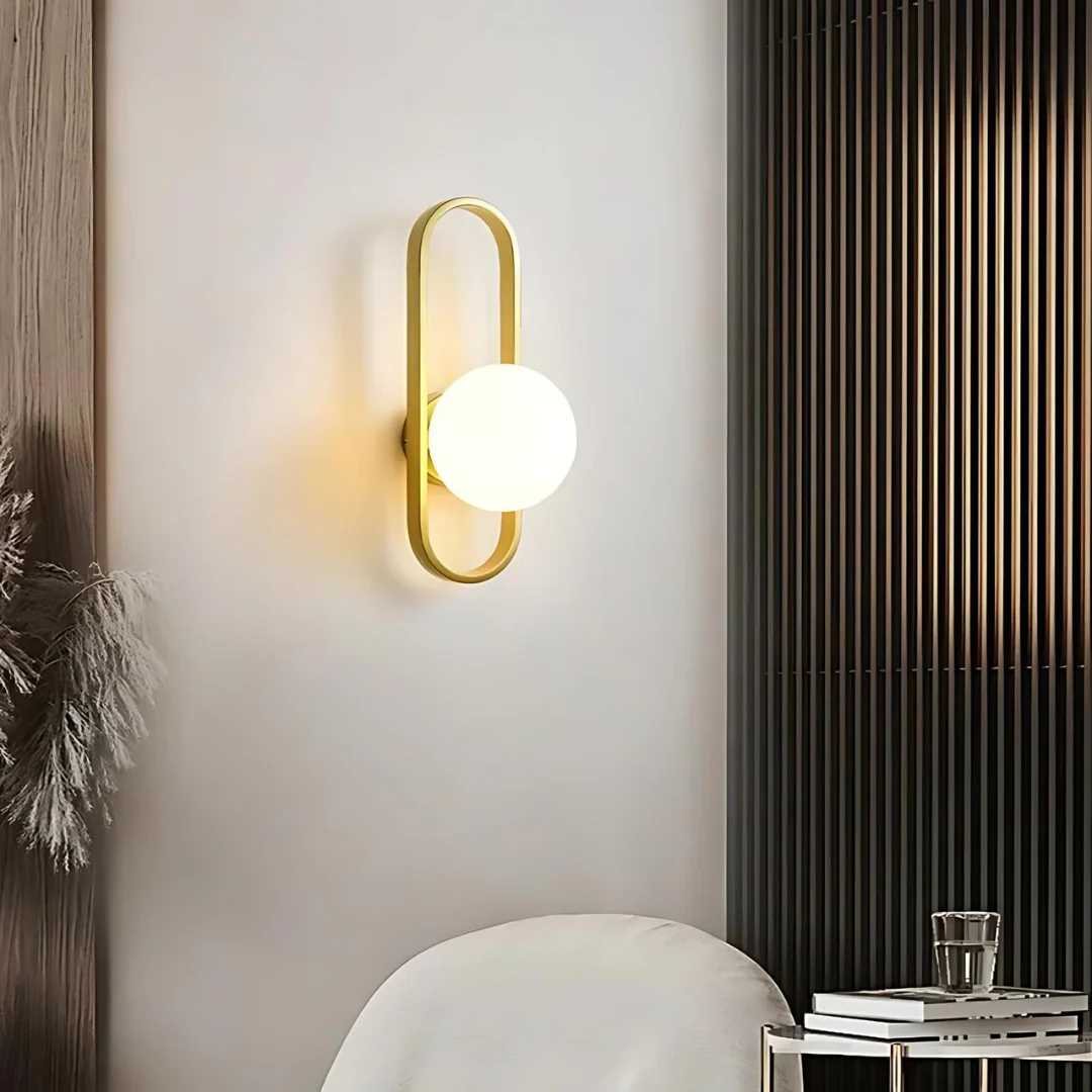 Ajax Luxe Glas Wandleuchte – Elegante Beleuchtung Für Stil Und Gemütlichkeit 1