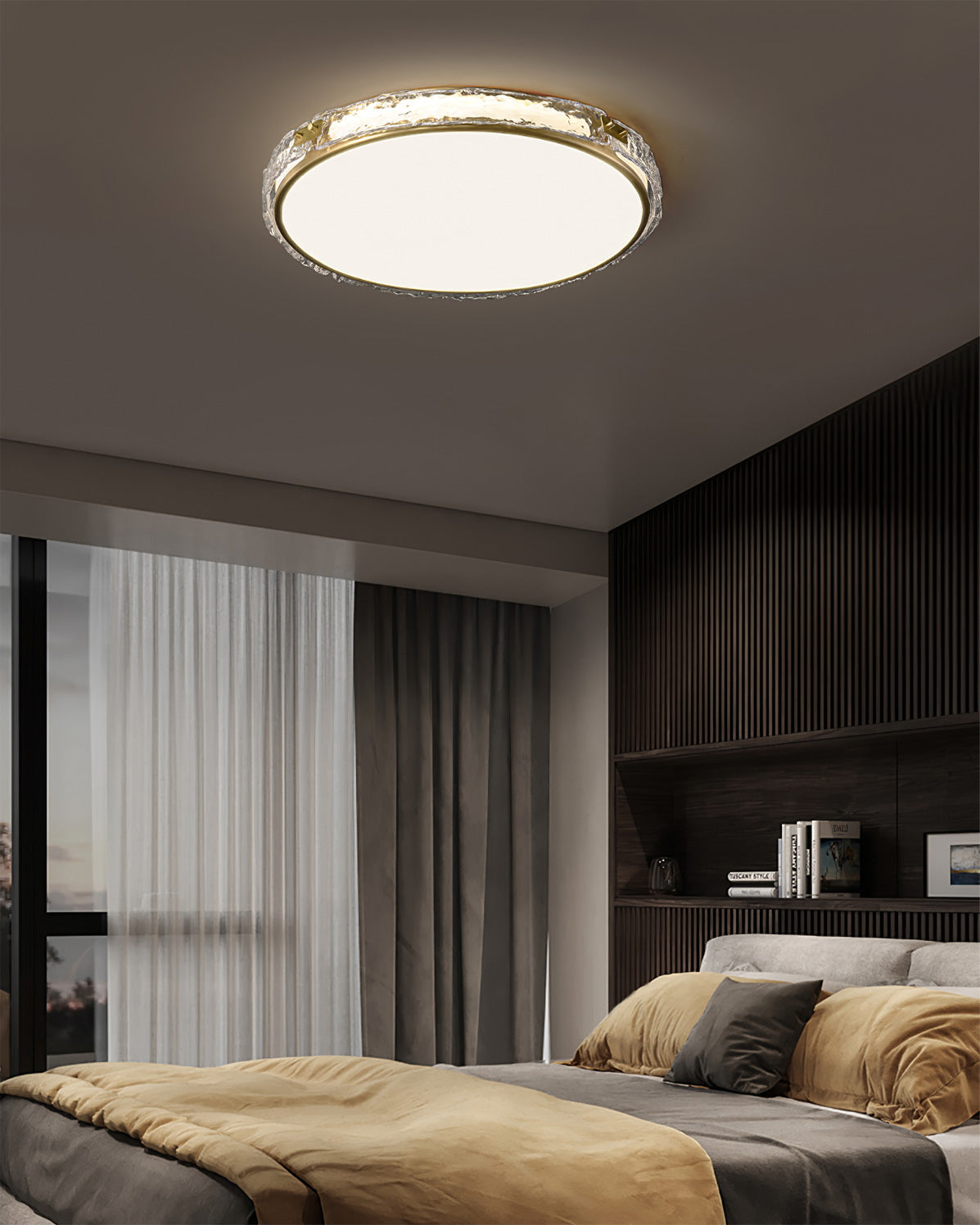 Arlus Deckenlampe – Eleganz Mit Goldakzenten 6