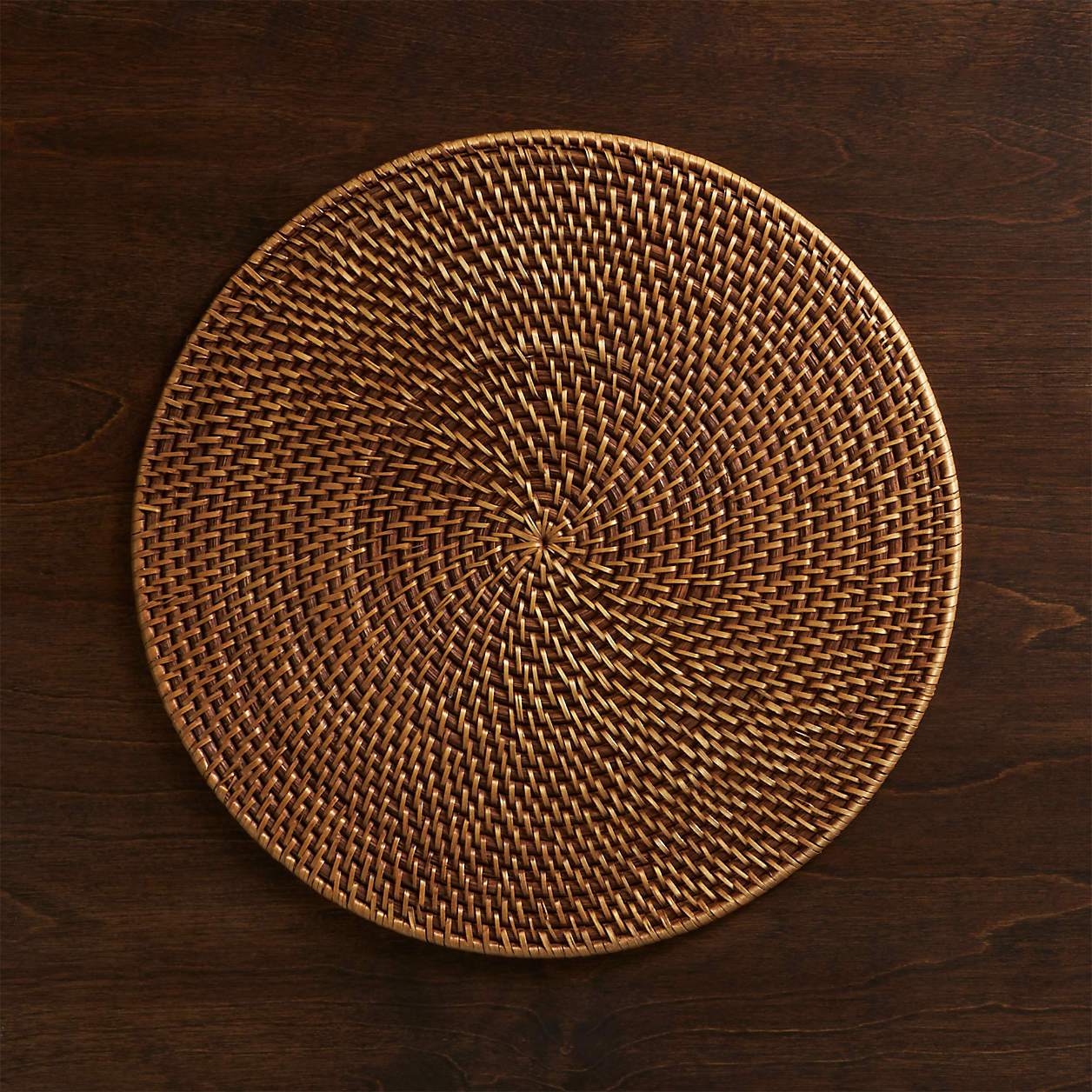 Artesia Rundes Rattan Tischset – Handgefertigte Eleganz Für Stilvolle Anlässe 0