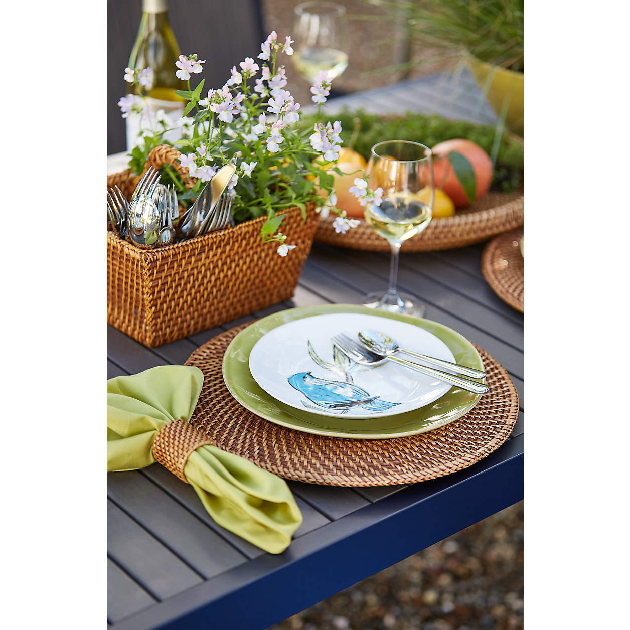 Artesia Rundes Rattan Tischset – Handgefertigte Eleganz Für Stilvolle Anlässe 6