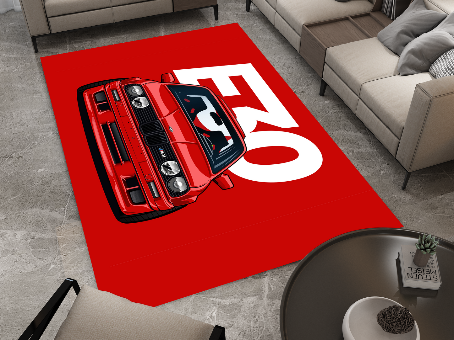 BMW E30 Autoteppich – Sportlicher Flair Für Motorsport-Enthusiasten 4