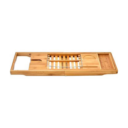 **Badezimmer Bambus Badewannen Caddy – Stilvolle Ablage für Entspannung** 6