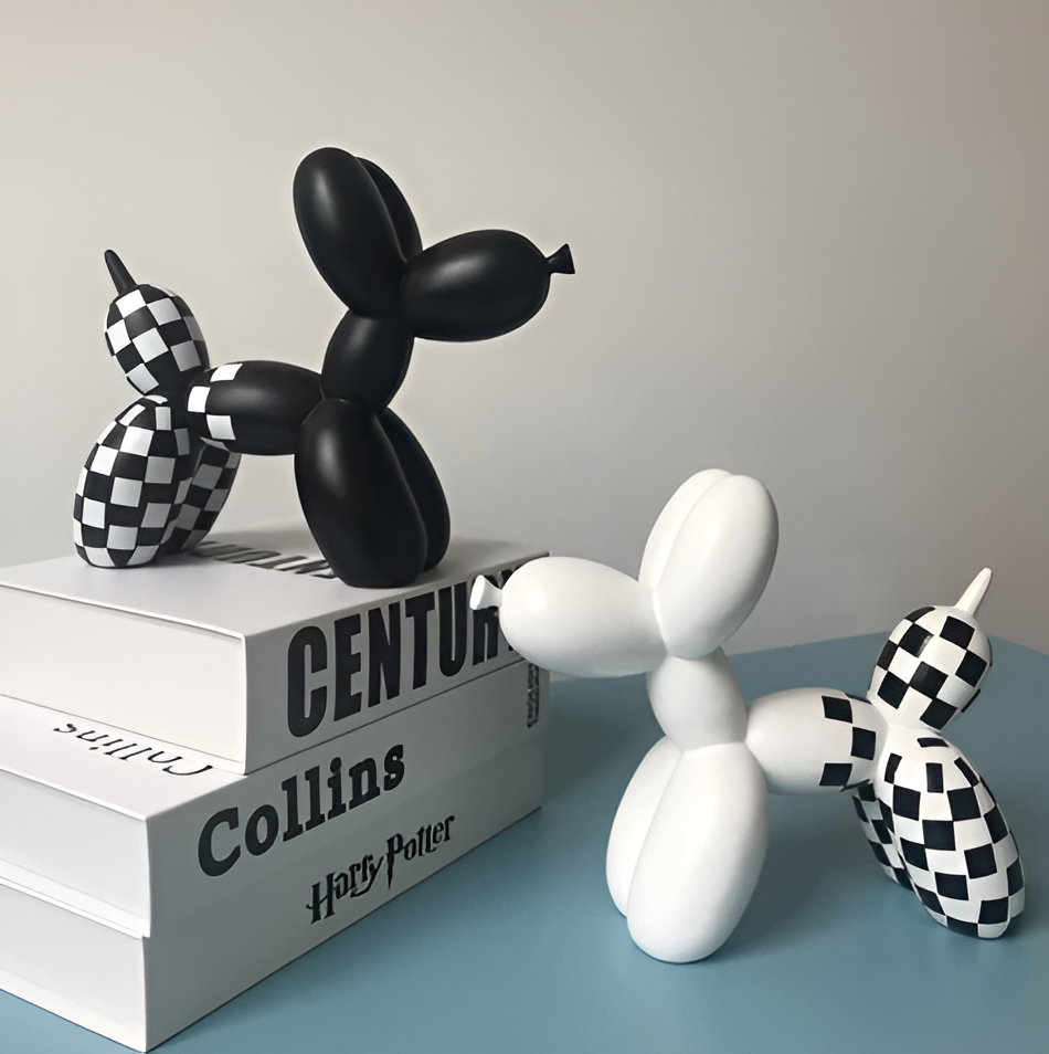 Balloon Pup Kunstwerk – Verspielter Charme Für Ihr Zuhause 2