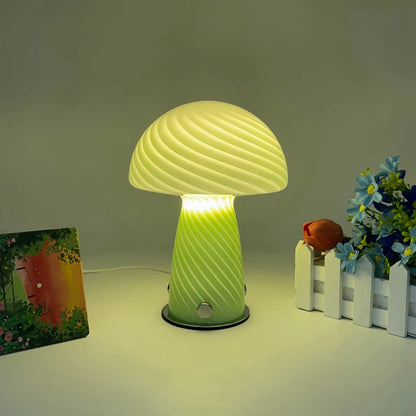 Bauhaus Nordische Pilzlampe – Elegantes Licht Für Gemütliche Abende 0