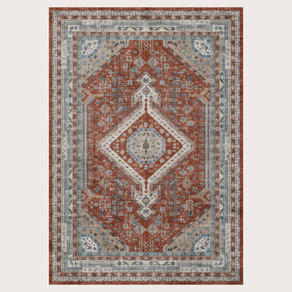 Bazaar Mikrofaserteppich Rost – Stilvolles Design für Ihr Zuhause 1