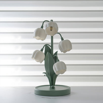 **Bell Orchid Tischlampe – Elegantes Design mit Farbakzenten** 5