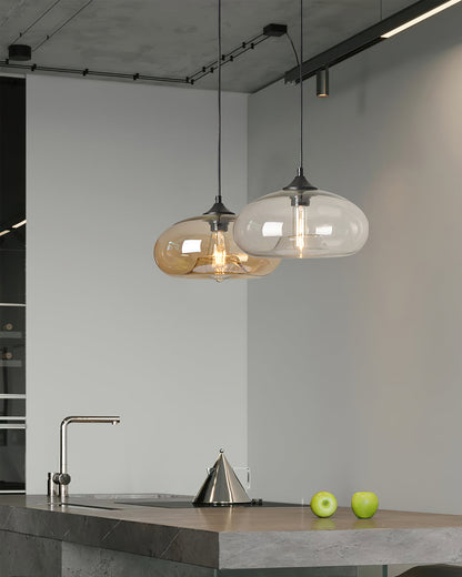 Bella Glas Pendelleuchte – Stilvolle Lichtquelle für Ihr Esszimmer 4
