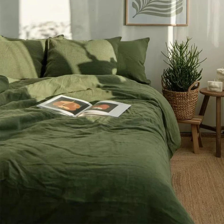 Bettwäsche Set Aus 100 % Leinen – Luxuriöser Schlafkomfort Für Jedes Schlafzimmer 2