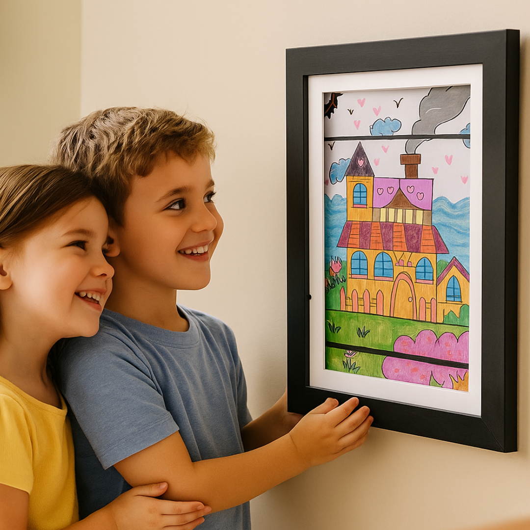 Bilderrahmen Für Kinderkunst 50x70 – Kreative Meisterwerke Stilvoll Präsentieren 0