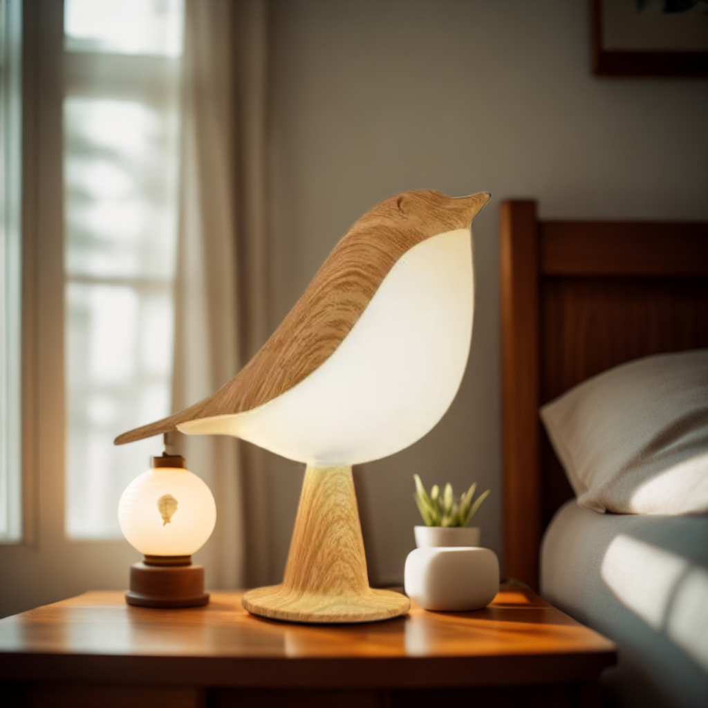 **BirdZen Nachttischlampe – Elegante Lichtquelle für Entspannung** 2