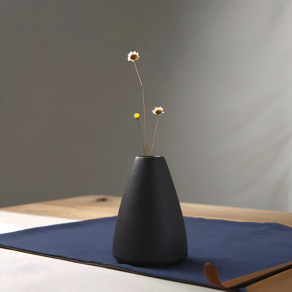 BlackCraft Bodenvase Schwarz – Stilvolle Eleganz Für Ihre Blumen 3