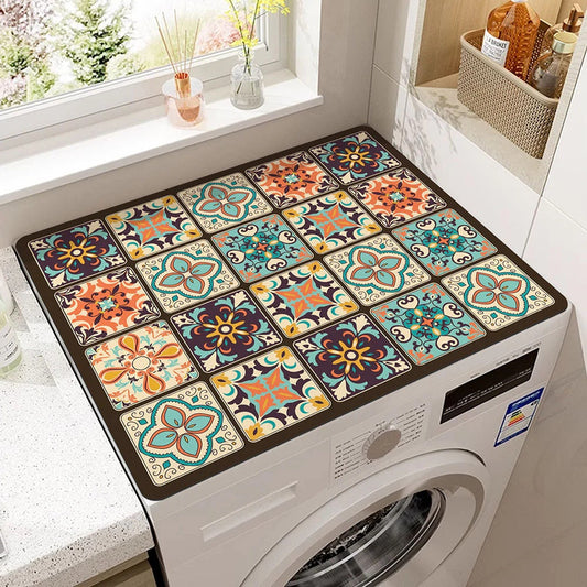 BohoShield Gerätematte Beige Mandala – Stilvoller Schutz Für Ihre Geräte 0