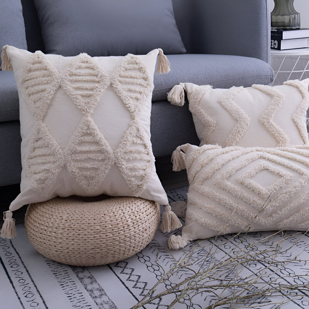 Boho Chic Kissenbezüge – Exotische Eleganz Für Ihr Zuhause 3