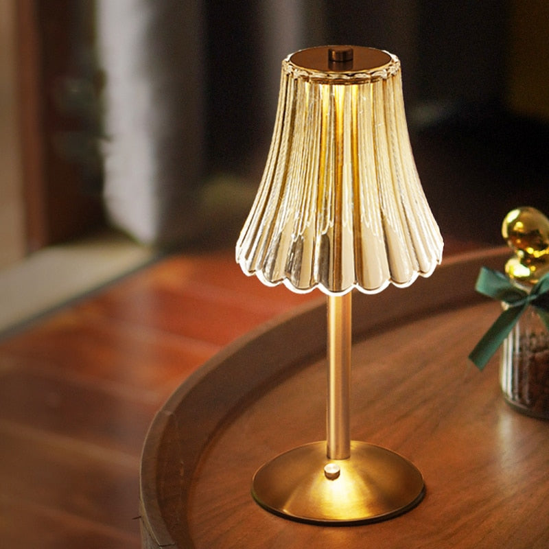 Brilliance LED-Retro-Tischlampe – Elegantes Licht für Ihr Zuhause 0