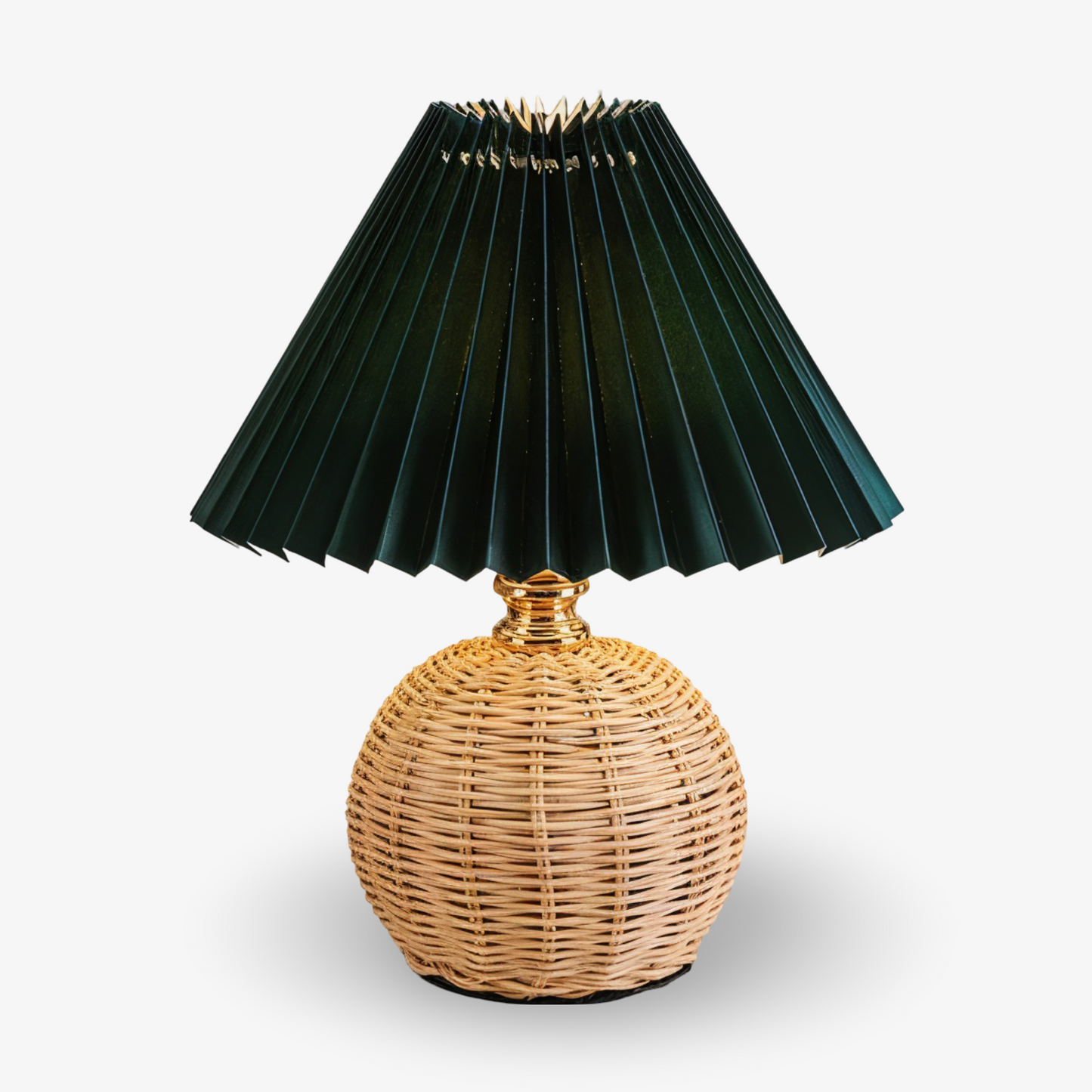 Brolly Plissierte Tischlampe Rattan – Gemütliche Beleuchtung Für Ihr Zuhause 11