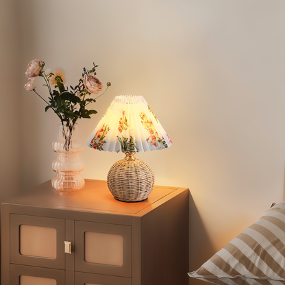 Brolly Plissierte Tischlampe Rattan – Gemütliche Beleuchtung Für Ihr Zuhause 8