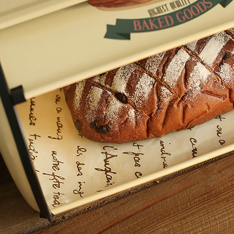 Brotbewahrungsbox Aus Eisen – Elegante Lösung Für Frisches Brot 3