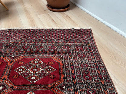 Buchara Vintage Teppich 230x236 cm – Handgefertigter Wollteppich Für Warme Räume 7