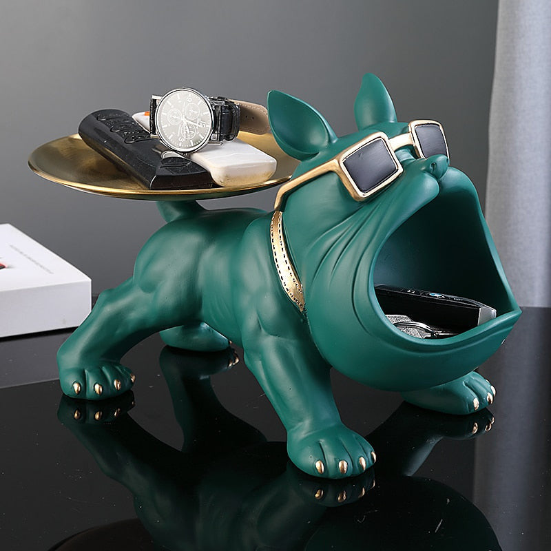 Bulldog Bodybuilder Aufbewahrungstablett – Stilvolles Design Mit Praktischer Funktion 1