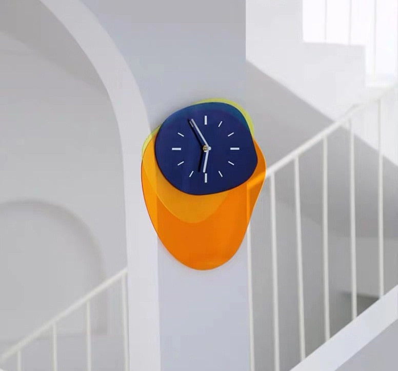 Bunte Acryl-Wanduhr Modern – Frischer Akzent Für Jeden Raum 2