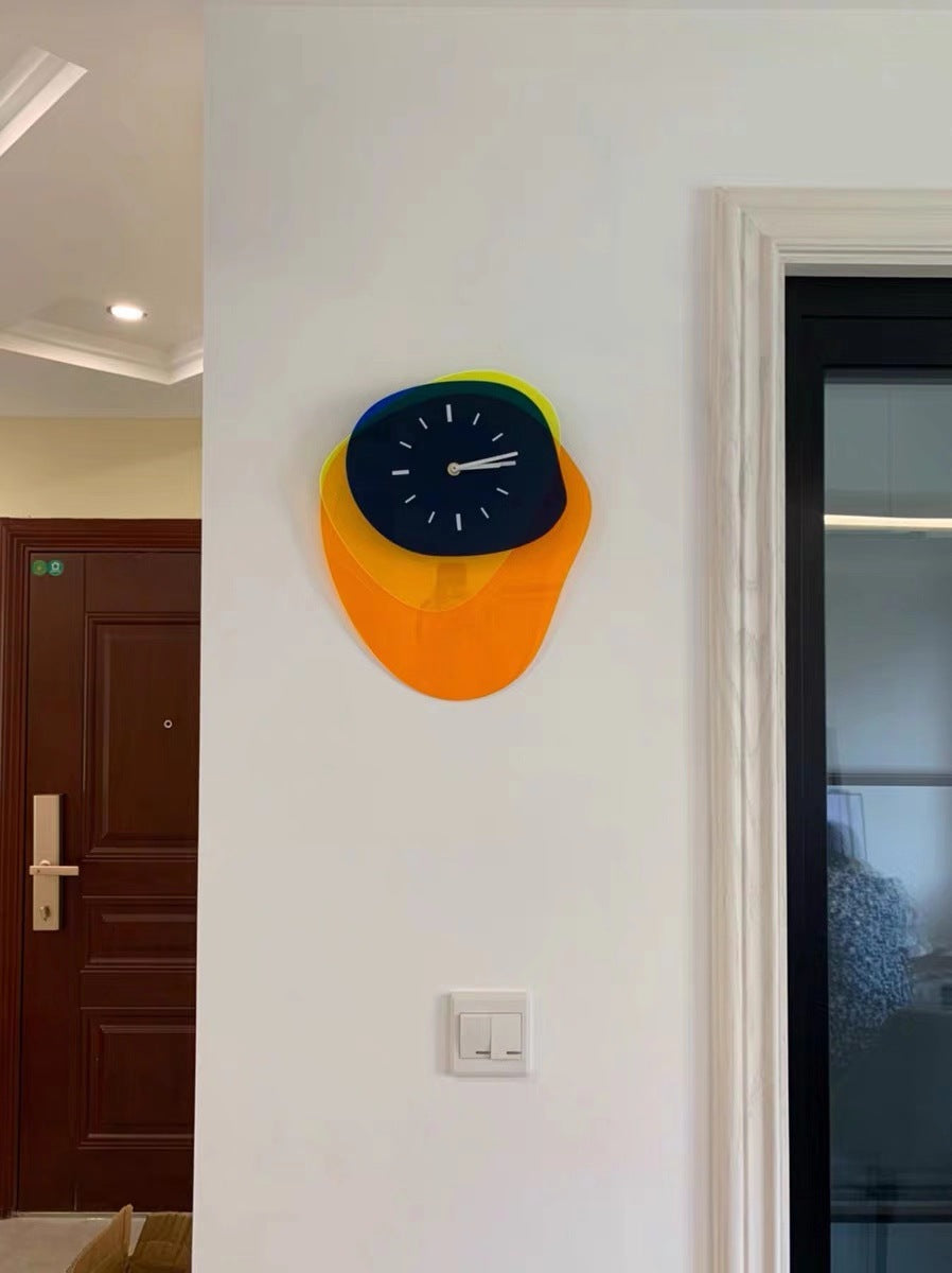 Bunte Acryl-Wanduhr Modern – Frischer Akzent Für Jeden Raum 3