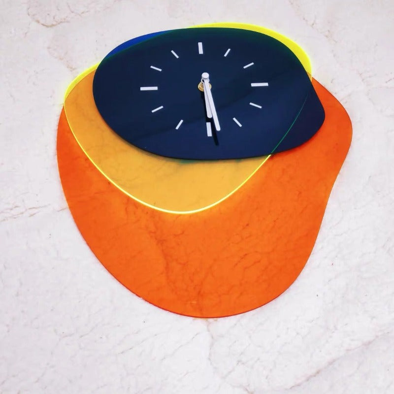 Bunte Acryl-Wanduhr Modern – Frischer Akzent Für Jeden Raum 7
