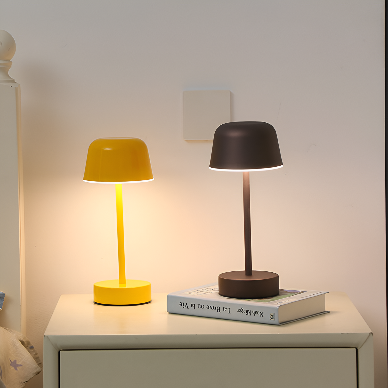 Bunte Retro LED Tischlampe Dimmbar – Flexibles Ambiente mit Stil 4