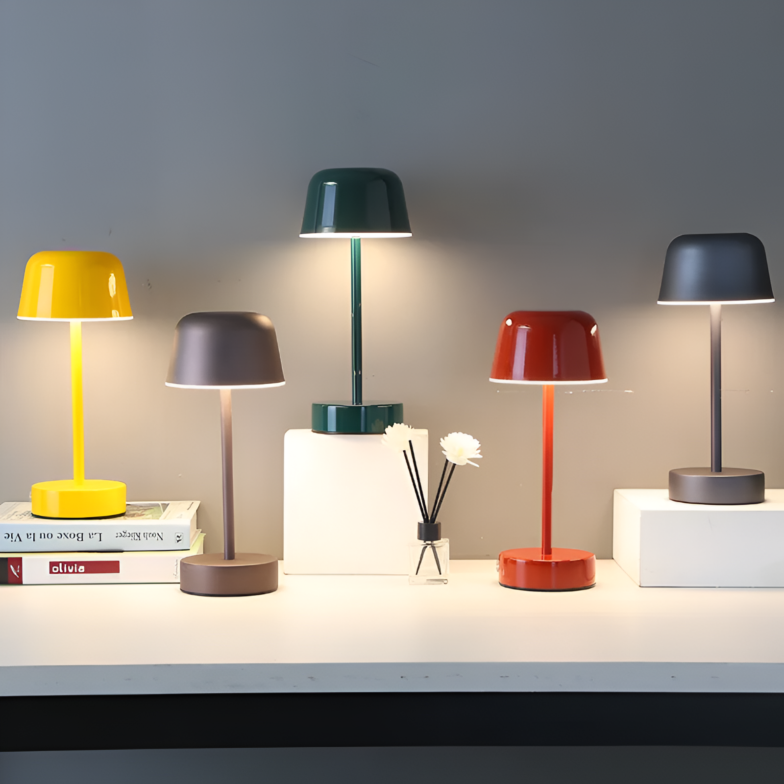 Bunte Retro LED Tischlampe Dimmbar – Flexibles Ambiente mit Stil 5
