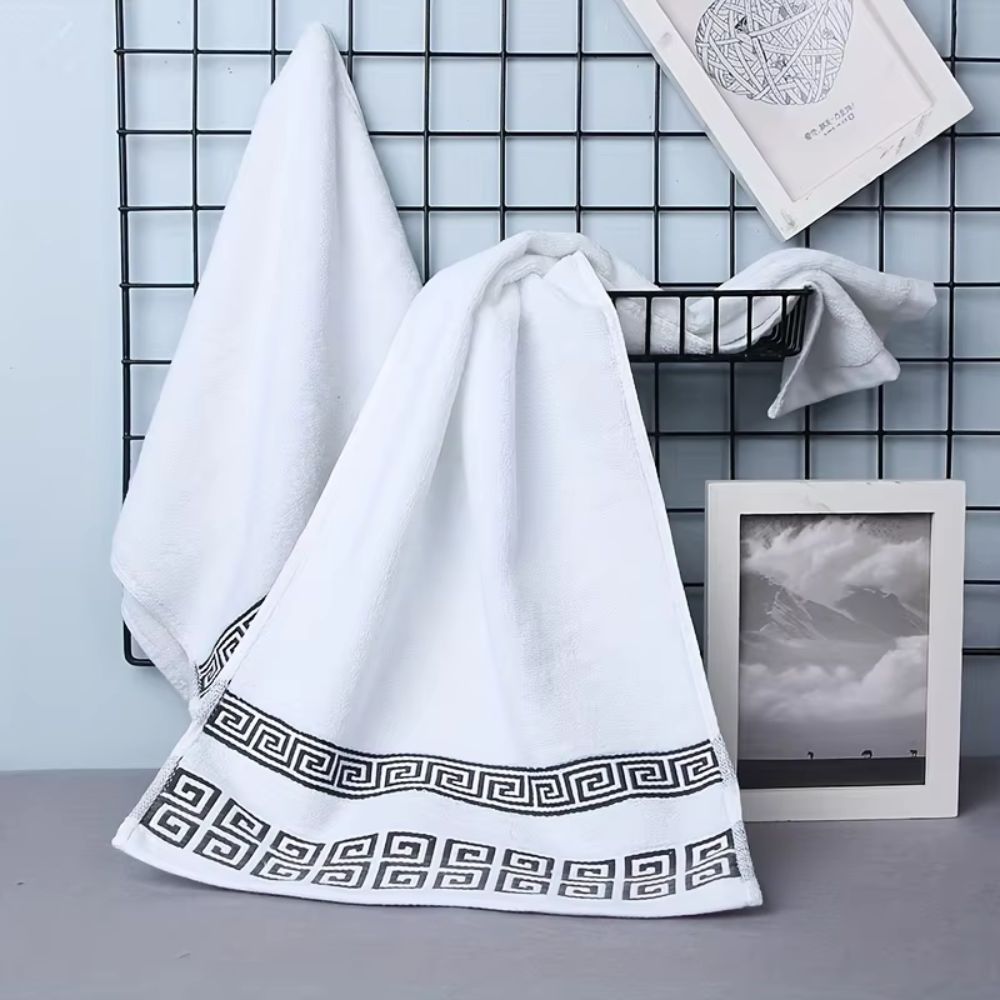**Casa Luxe Athena Baumwollhandtuch-Set – Hochwertige Handtücher für Jeden Tag** 4
