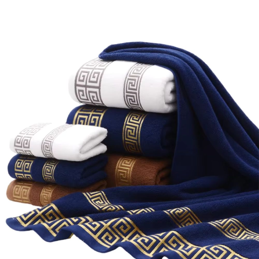 **Casa Luxe Athena Baumwollhandtuch-Set – Hochwertige Handtücher für Jeden Tag** 5