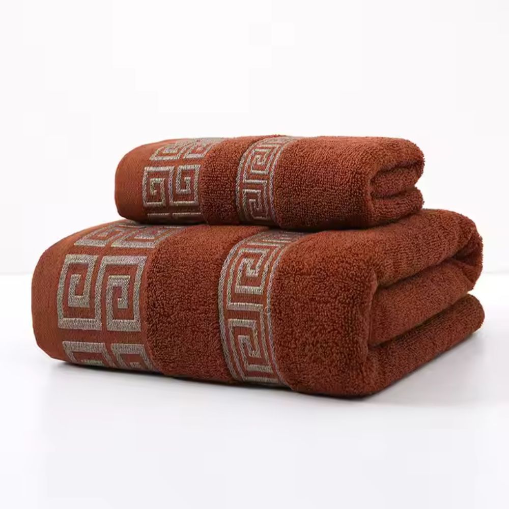 **Casa Luxe Athena Baumwollhandtuch-Set – Hochwertige Handtücher für Jeden Tag** 9