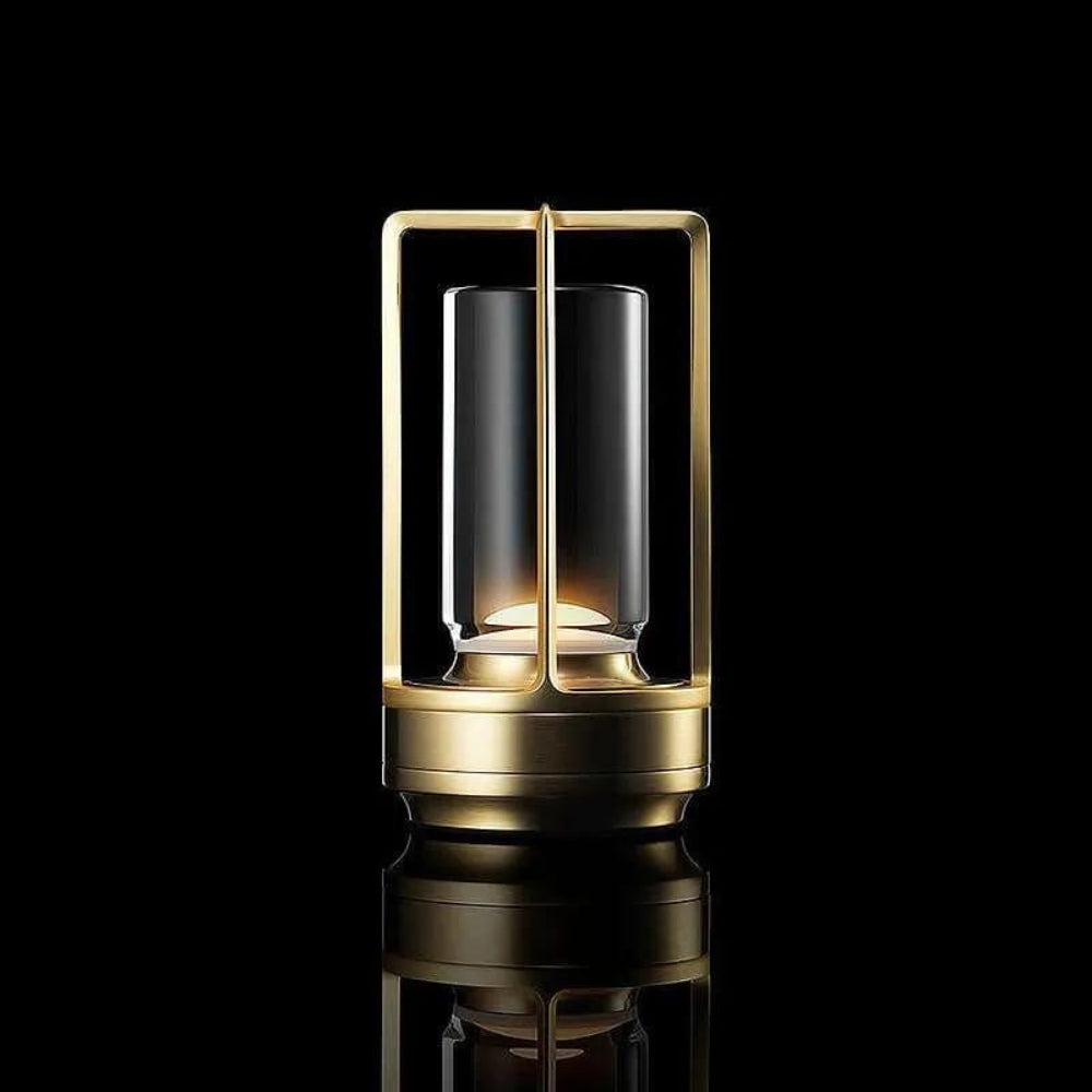 **Casa Nordic Kristalllaterne – Elegante Kabellose Tischlampe** 0