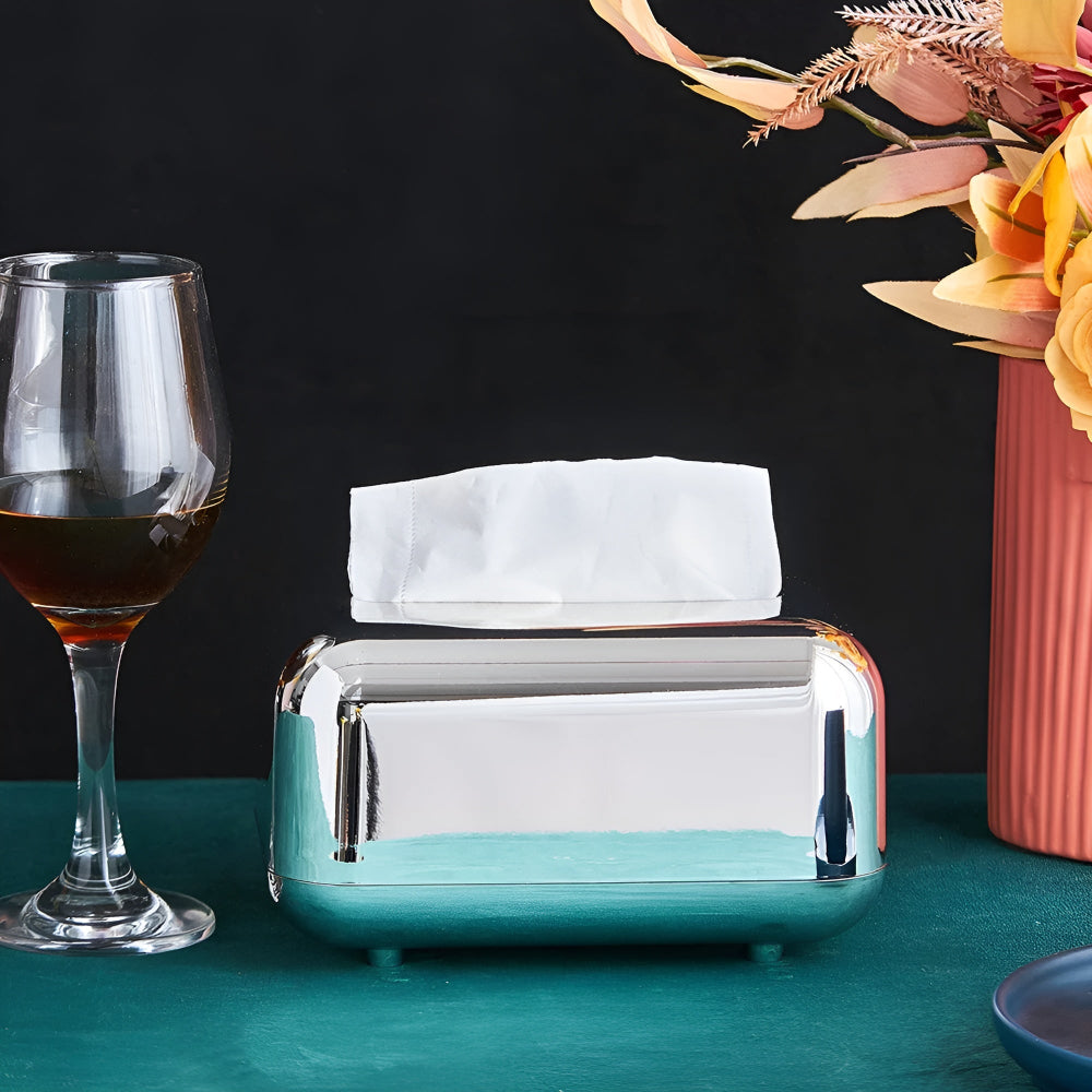 CaseDeluxe Spiegelbox Gold – Stilvolle Aufbewahrung für Taschentücher 4