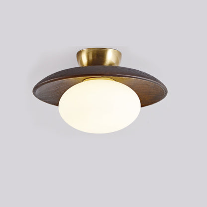 Cathy Deckenlampe Holz und Glas – Stilvolle Lichtquelle für Ihr Zuhause 9