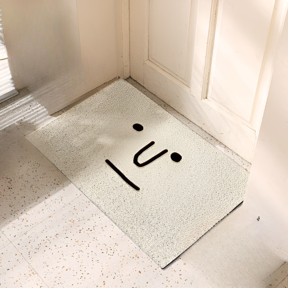 Cheeky Fussmatte Smiley – Fröhlicher Empfang für Jeden Eingang 0