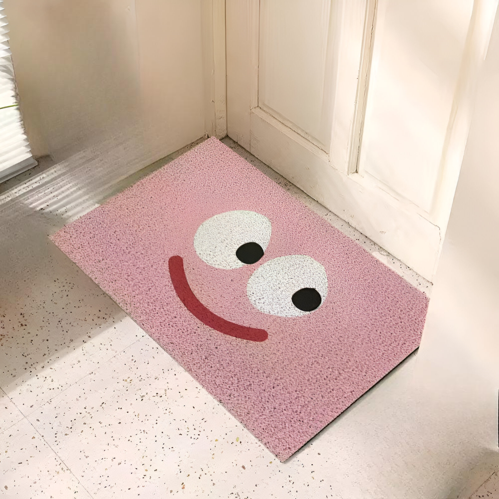 Cheeky Fussmatte Smiley – Fröhlicher Empfang für Jeden Eingang 12