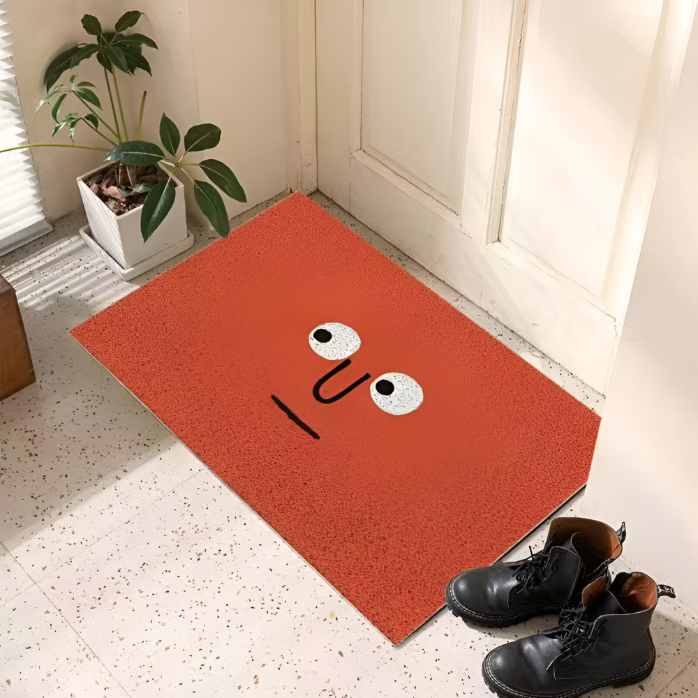 Cheeky Fussmatte Smiley – Fröhlicher Empfang für Jeden Eingang 5