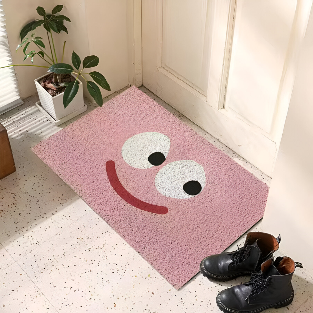 Cheeky Fussmatte Smiley – Fröhlicher Empfang für Jeden Eingang 7