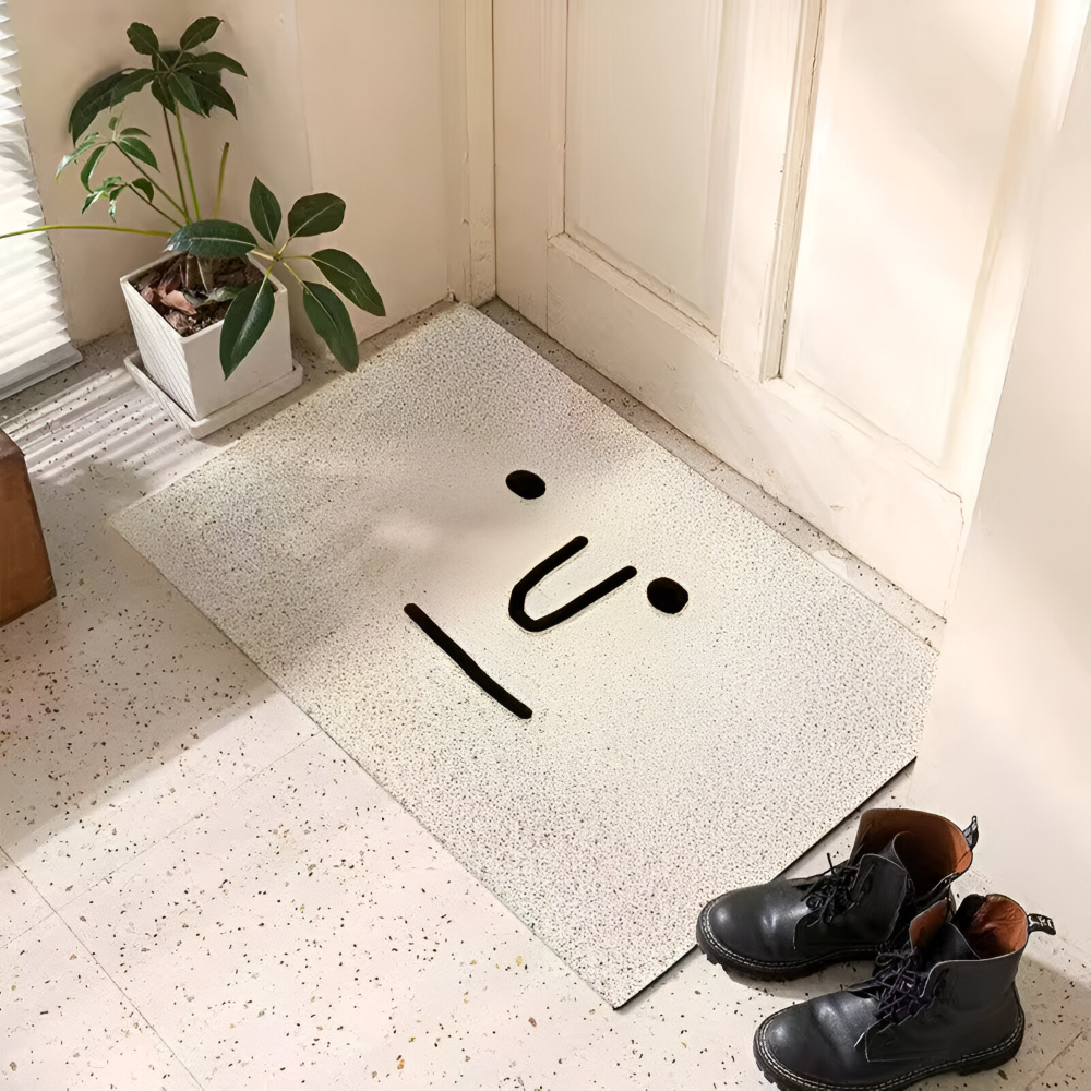 Cheeky Fussmatte Smiley – Fröhlicher Empfang für Jeden Eingang 8