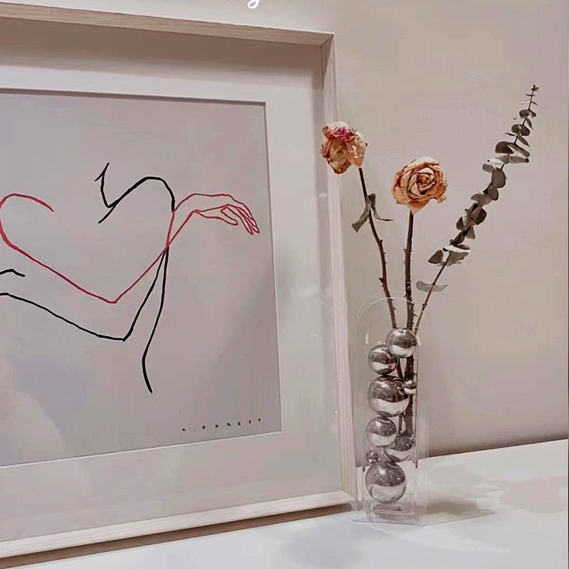 Chrom Runder Acryl-Akzent – Elegante Deko Für Jeden Raum 2