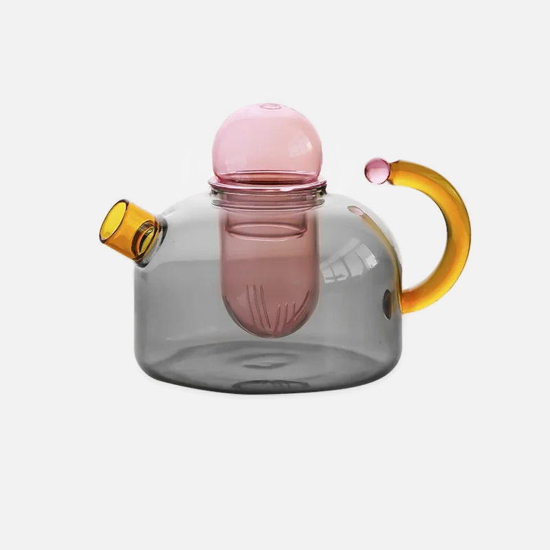 Color Bloom Teekannen- und Tassenset aus Glas – Stilvolles Teeritual für Jeden Anlass 11