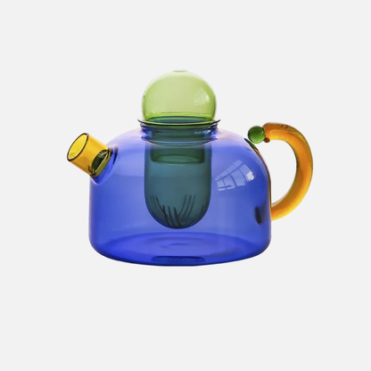 Color Bloom Teekannen- und Tassenset aus Glas – Stilvolles Teeritual für Jeden Anlass 12