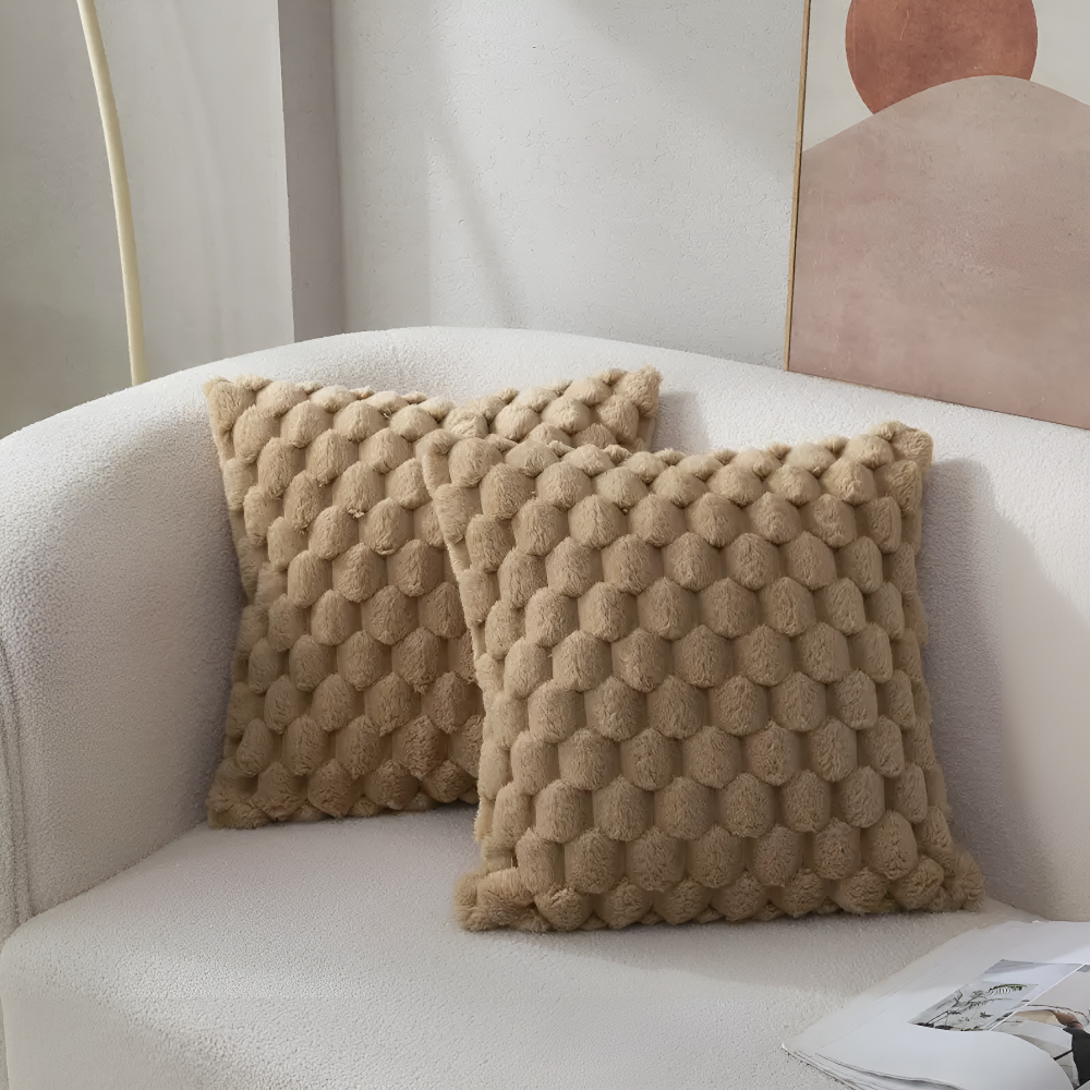 CozyWeave Kissenbezug 50x50cm – Flauschige Umarmung Für Ihr Zuhause 3