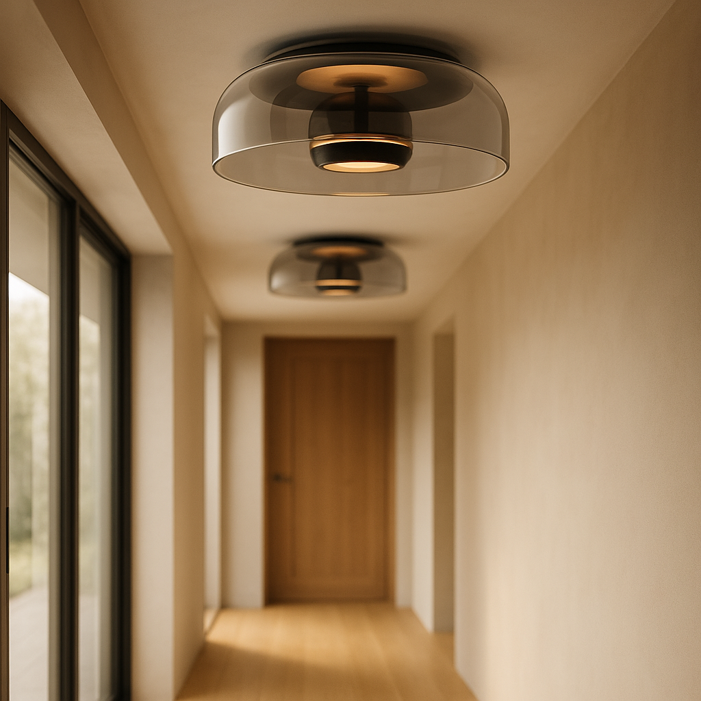 CrystalShine Moderne LED Deckenlampe – Stilvolle Beleuchtung für Einladende Räume 0