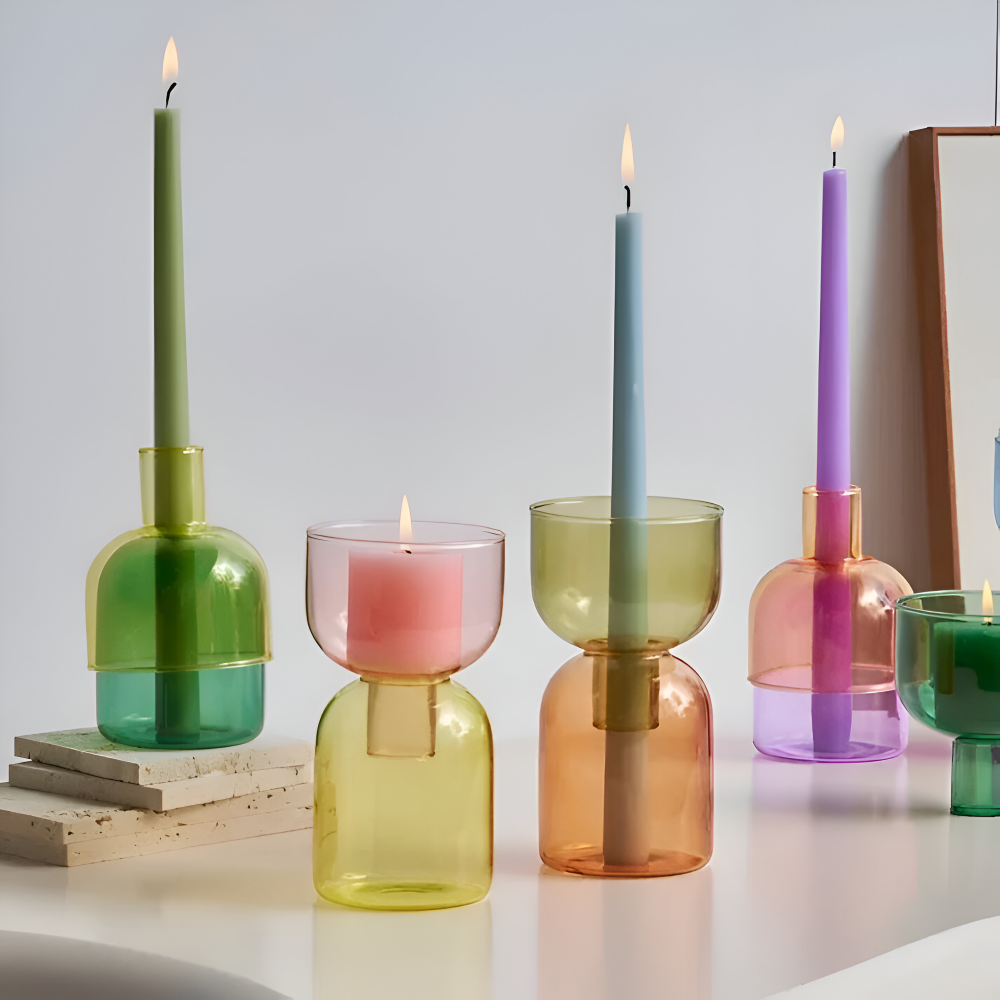 Cylind Kerzenhalter Glas Zylinder – Stilvolle Dekoration Für Gemütliche Abende 1