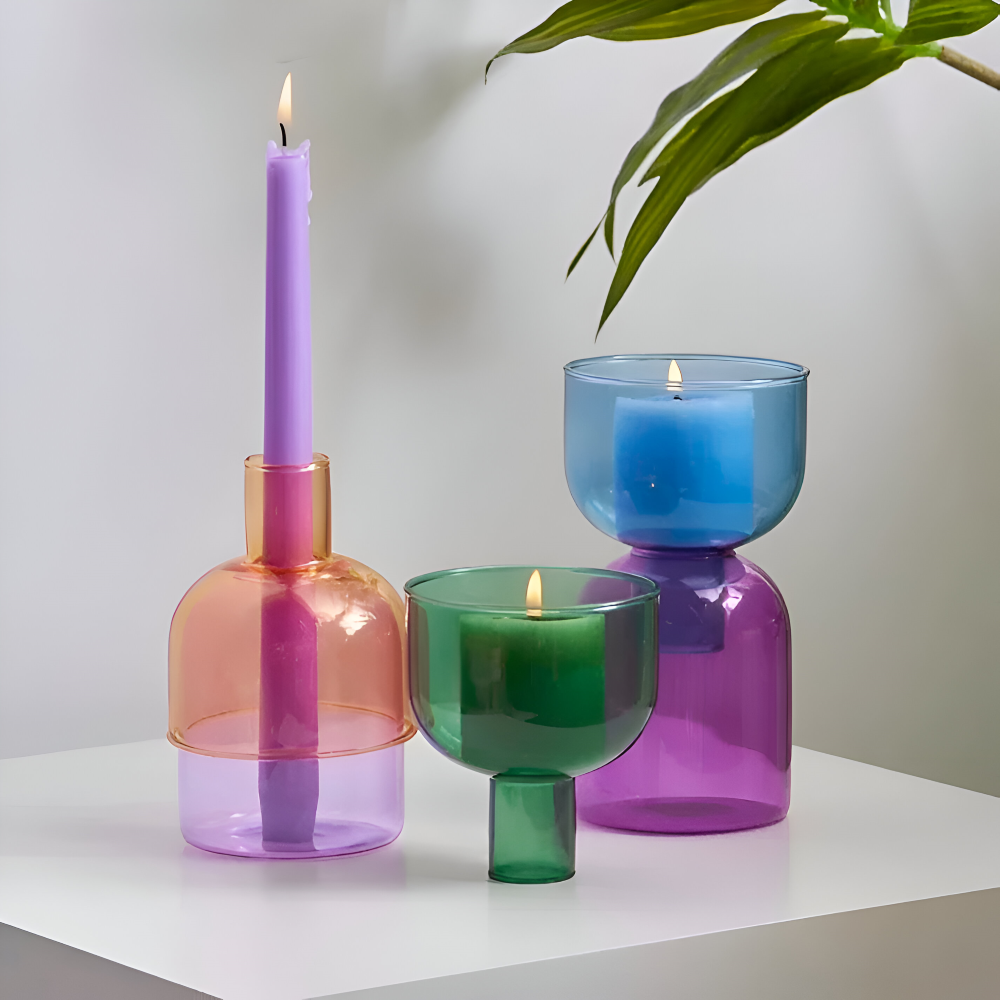 Cylind Kerzenhalter Glas Zylinder – Stilvolle Dekoration Für Gemütliche Abende 2