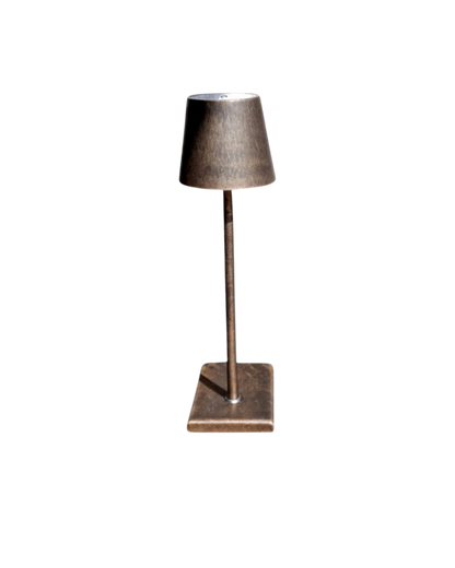 Schlanke Tischlampe Kegelschirm - Stilvolles Licht