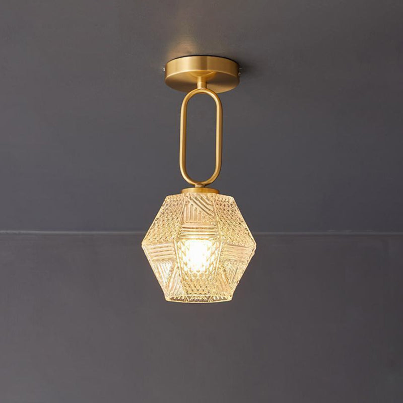 Deckenleuchte Art Deco Mit Diamantschliff – Stilvolles Licht Für Elegante Räume 0